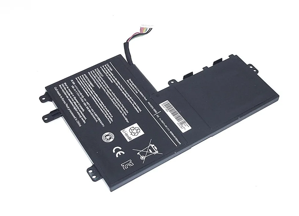 

Аккумуляторная батарея для ноутбука Toshiba M40 5157-3S1P 11.4V 50Wh OEM черная, 5157-3S1P 11.4V 50Wh OEM черная