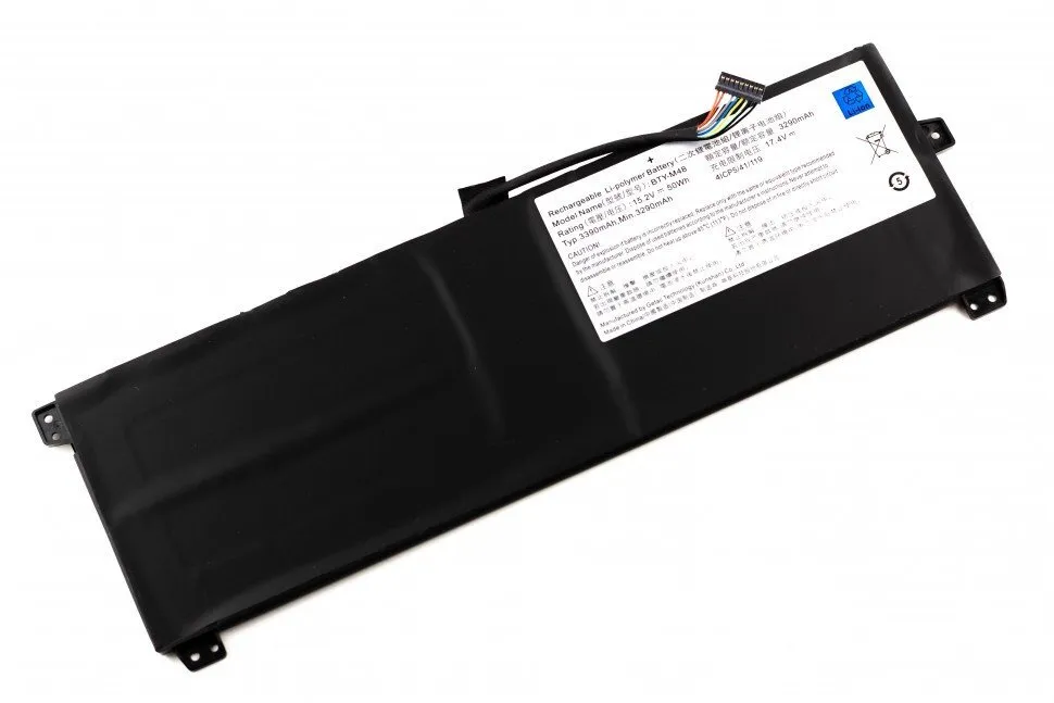 

Аккумуляторная батарея для ноутбука MSI PS42 15,2V 50Wh BTY-M48, BTY-M48