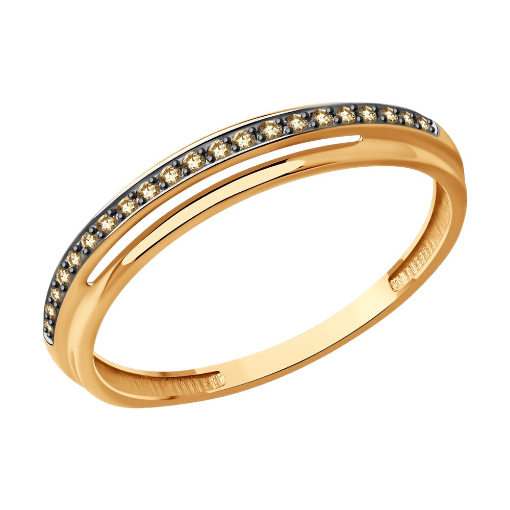 

Кольцо из красного золота с бриллиантом р.  Diamant 51-210-01897-2, 51-210-01897-2