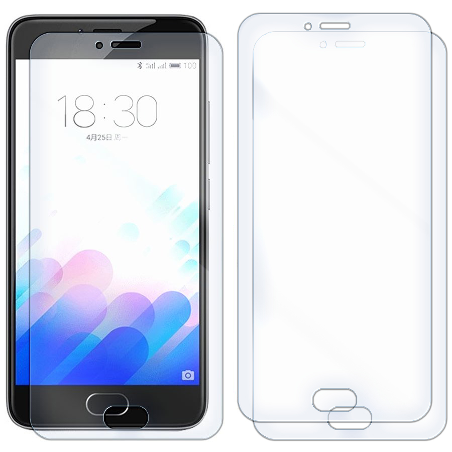 

Комплект из 3-x защитных гибридных стекол для Meizu M3