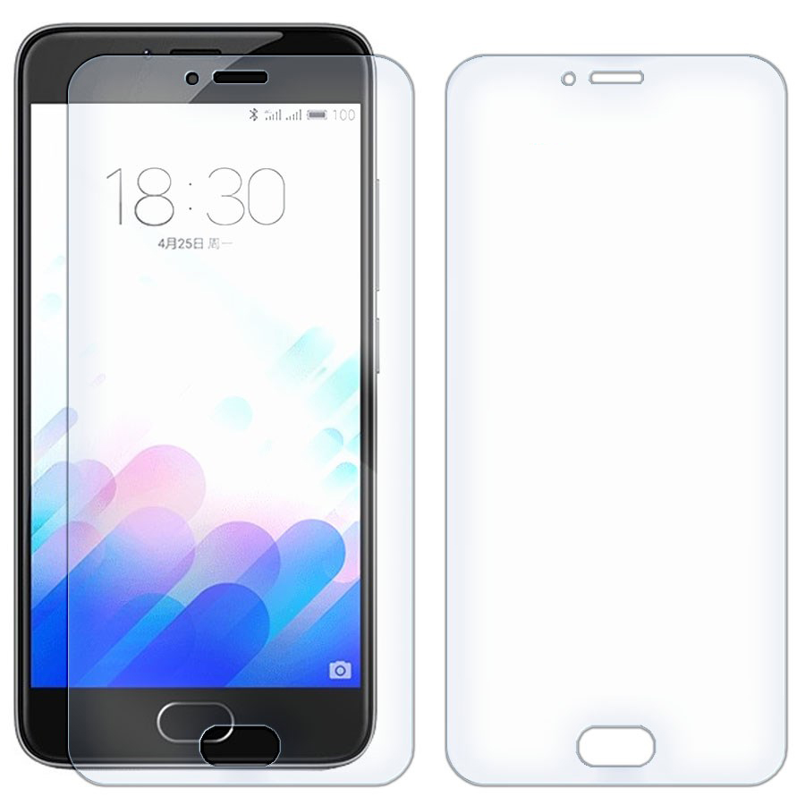 

Комплект из 2-x защитных гибридных стекол для Meizu M3