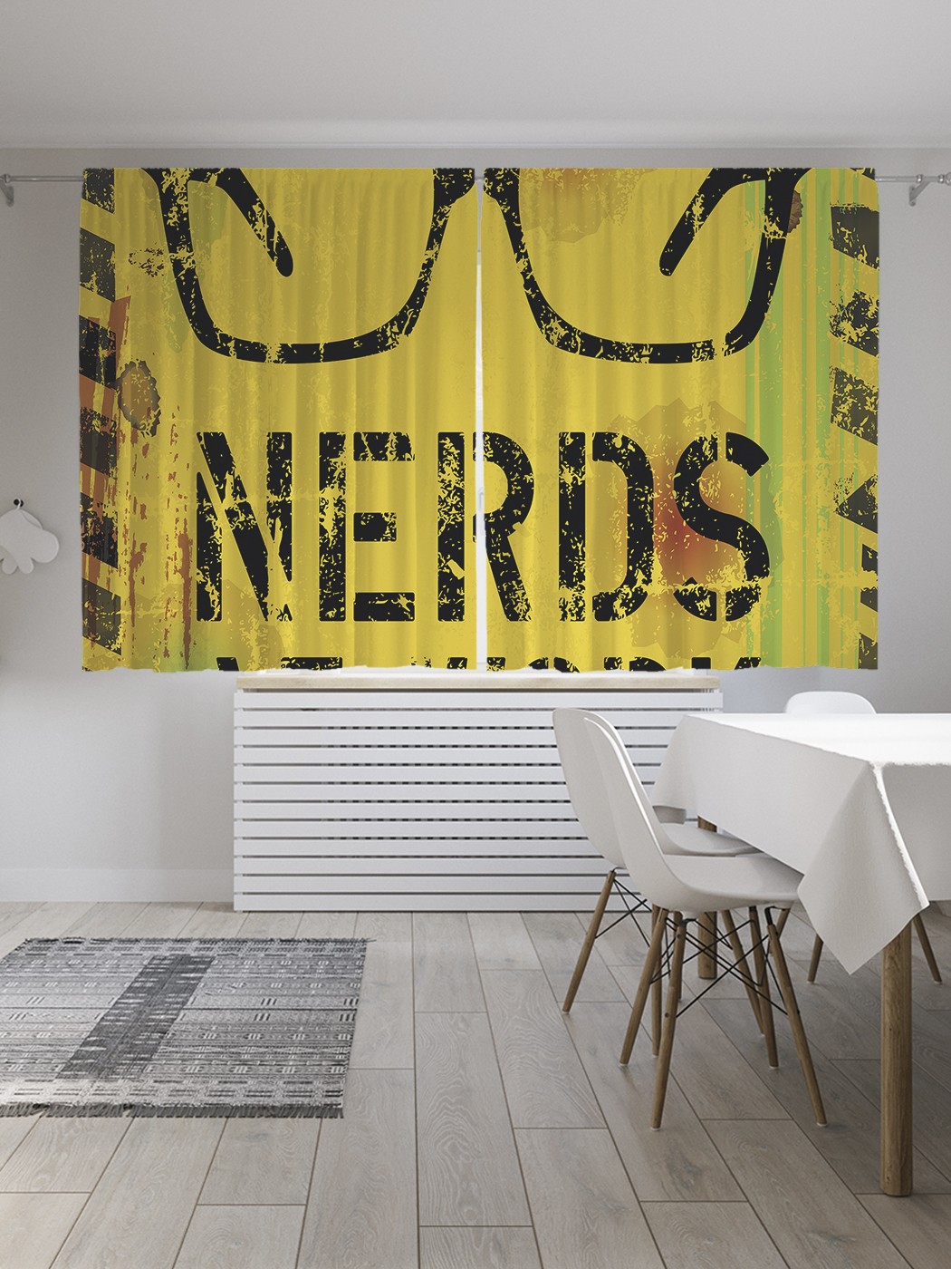 

Классические шторы JoyArty "Транспарант ботаника", Oxford DeLux, 2 полотна 145x180 см, Транспарант ботаника