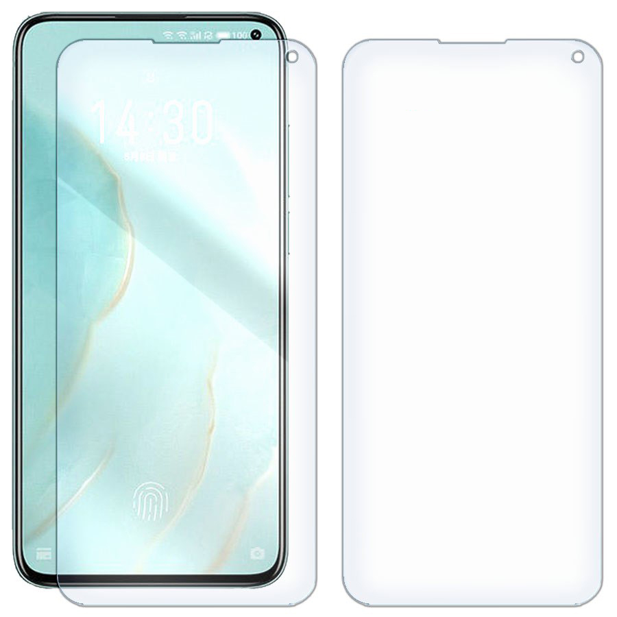 

Комплект из 2-x защитных гибридных стекол для Meizu 17 Pro
