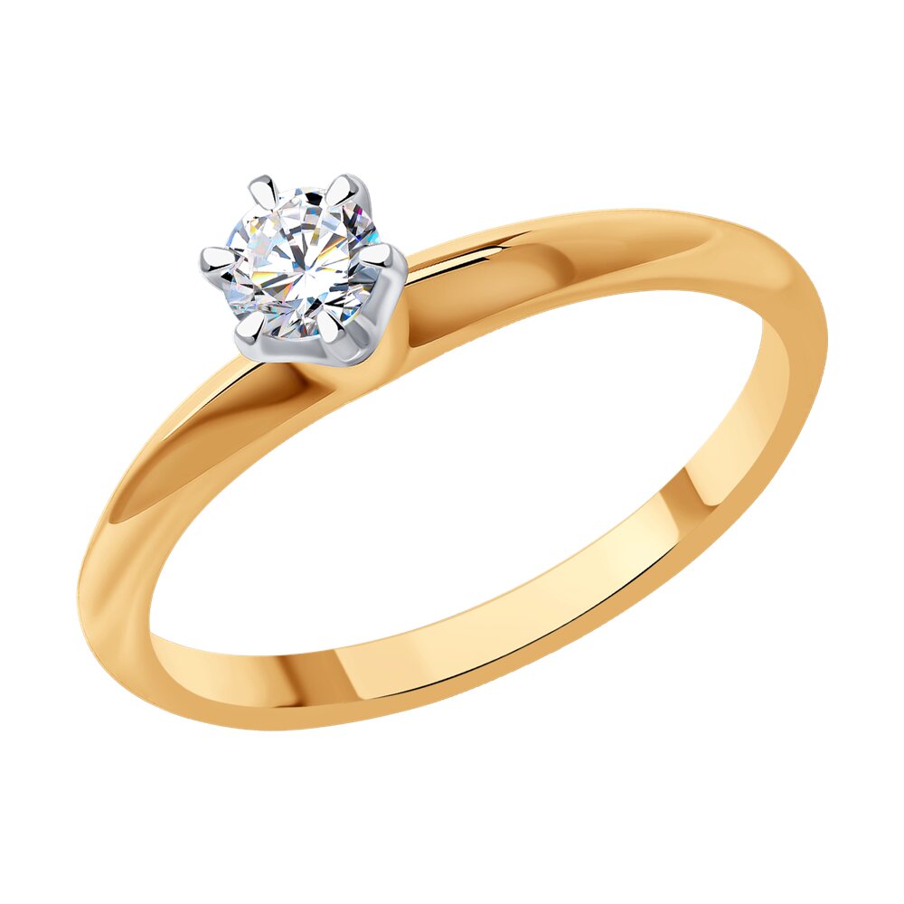 

Кольцо помолвочное из золота с бриллиантом р. 16 SOKOLOV Diamonds 1012397-66, 1012397-66