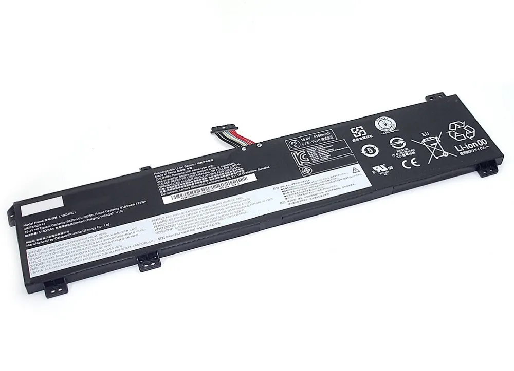 

Аккумуляторная батарея для ноутбука Lenovo Legion 5-15ARH05 L19M4PC1 15.36V 80wh, L19M4PC1 15.36V 80wh