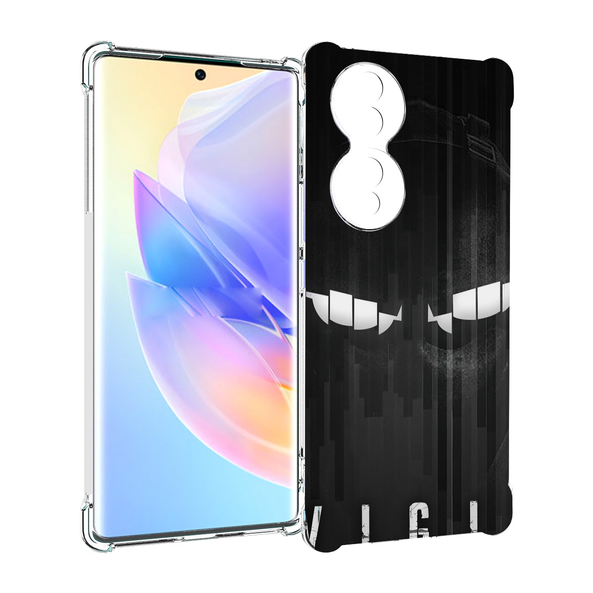 

Чехол MyPads глаза-в-ночи для Honor 70, Прозрачный, Tocco