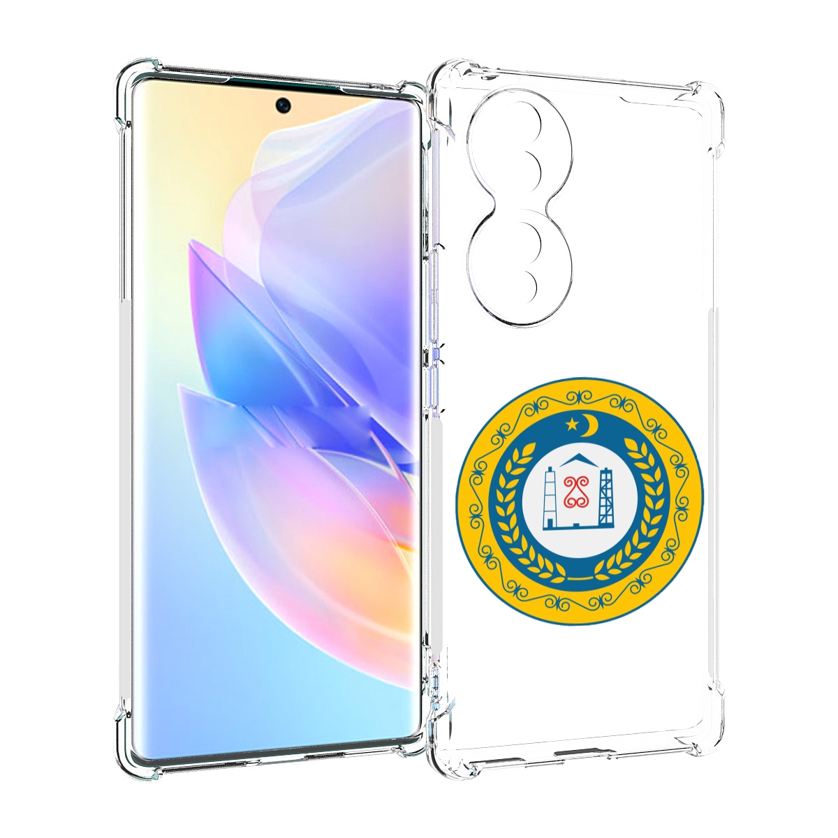 

Чехол MyPads герб-чечня для Honor 70, Прозрачный, Tocco