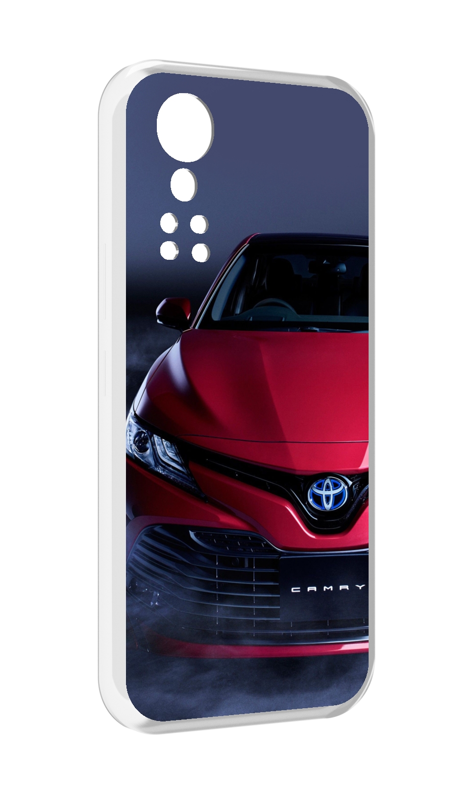 

Чехол MyPads toyota тоиота 1 для ZTE Axon 30 5G / Axon 30S, Прозрачный, Tocco