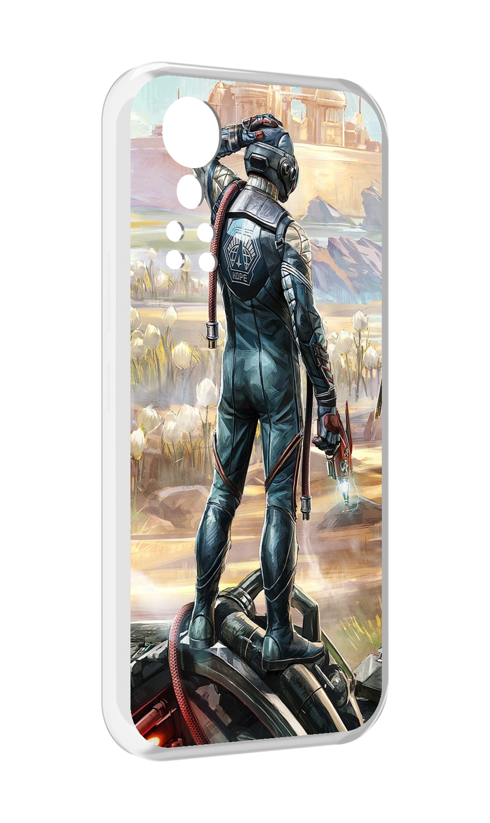 

Чехол MyPads the-outer-worlds для ZTE Axon 30 5G / Axon 30S, Прозрачный, Tocco
