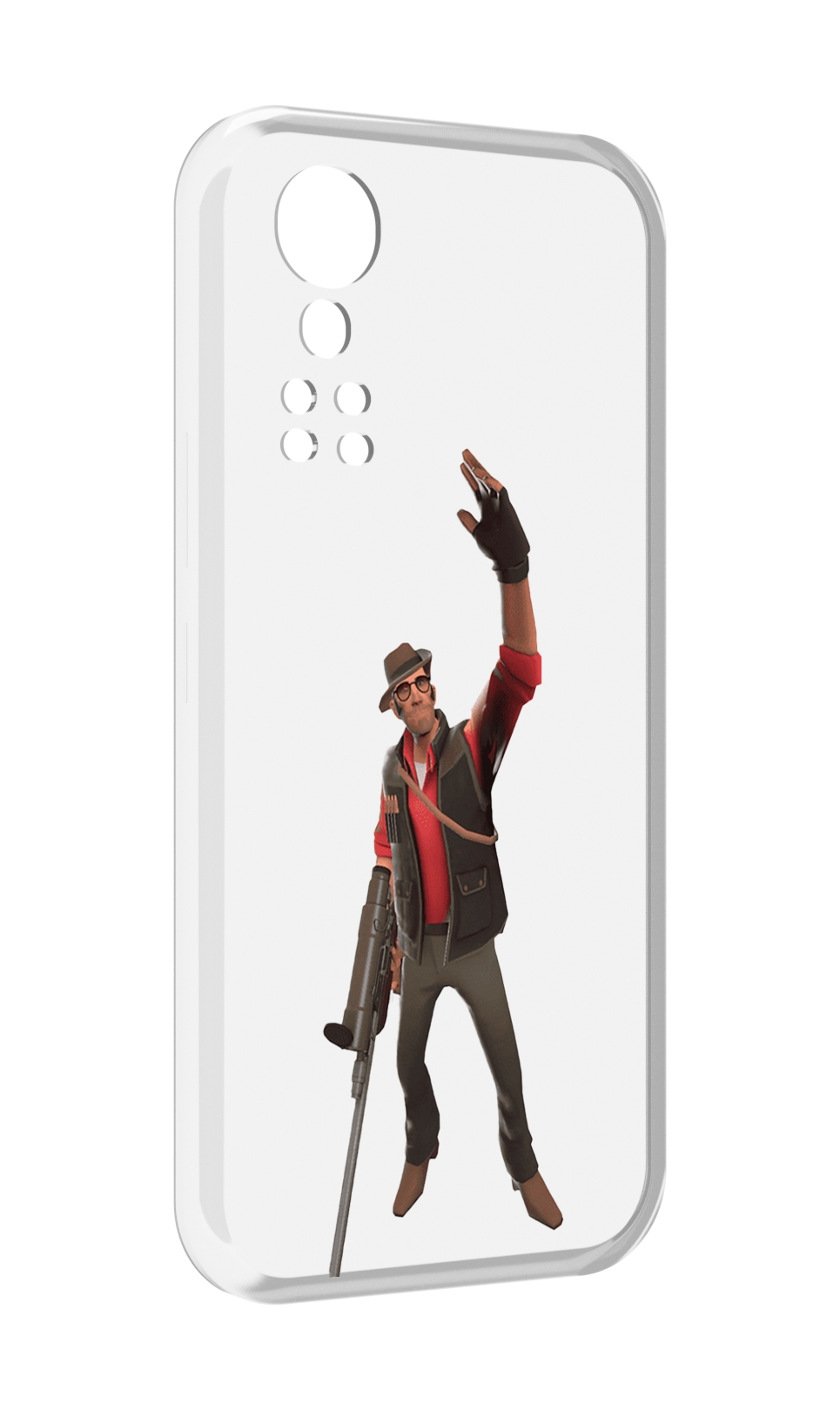 Чехол MyPads team-fortress-2 для ZTE Axon 30 5G / Axon 30S