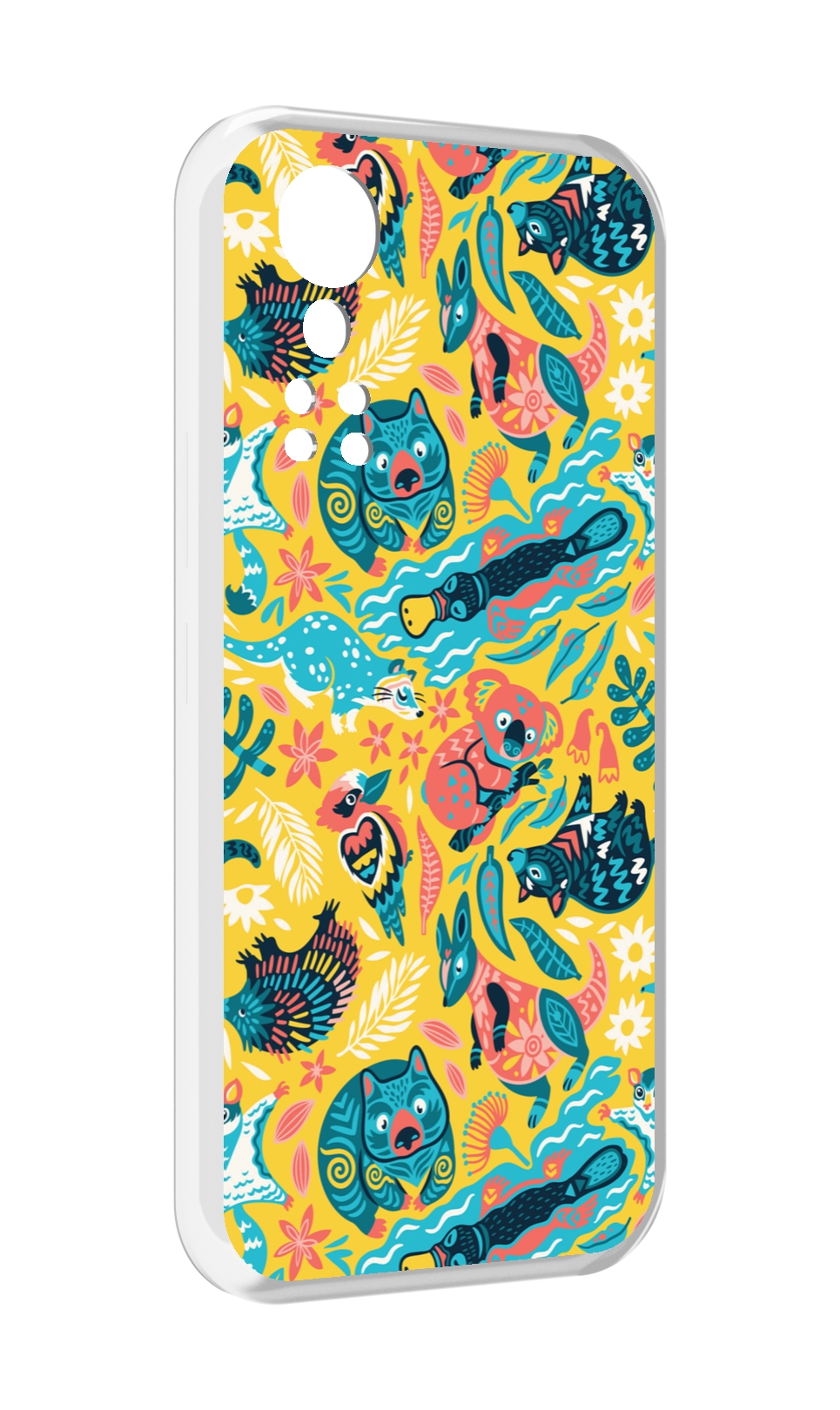 Чехол MyPads seamless-pattern для ZTE Axon 30 5G / Axon 30S