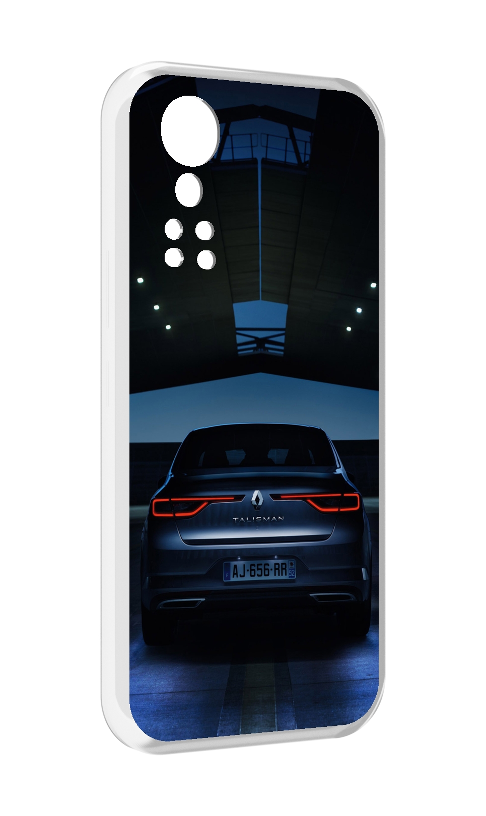 Чехол MyPads renault рено 1 для ZTE Axon 30 5G / Axon 30S
