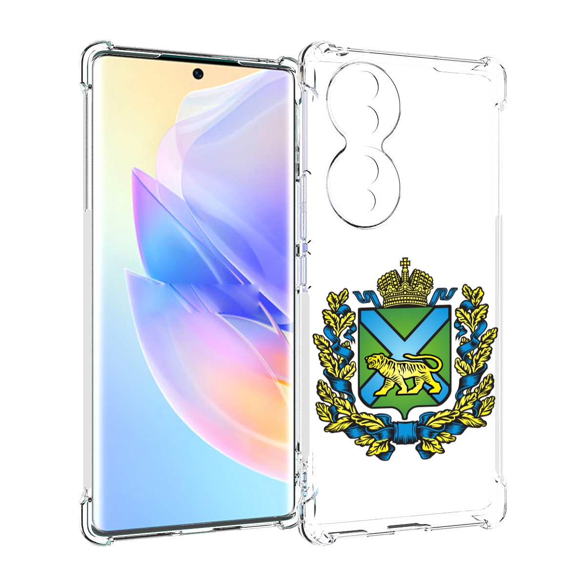 

Чехол MyPads герб-приморскии-краи для Honor 70, Прозрачный, Tocco