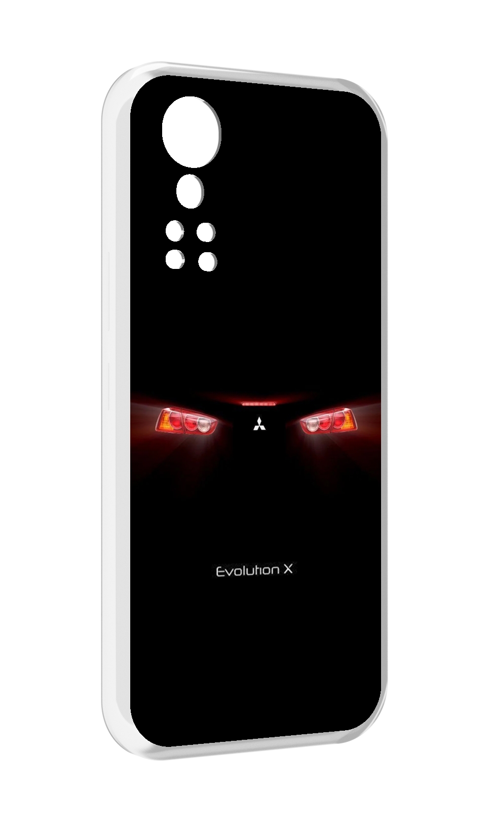 

Чехол MyPads mitsubishi-мицубиси-1 для ZTE Axon 30 5G / Axon 30S, Прозрачный, Tocco