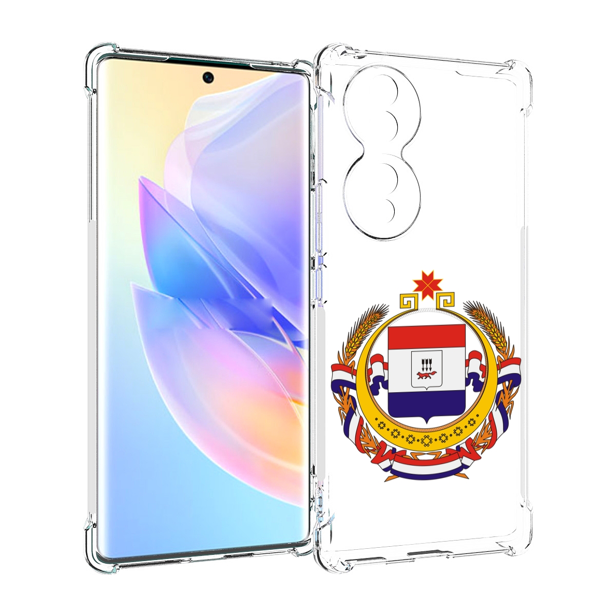

Чехол MyPads герб-мордовия-саранск для Honor 70, Прозрачный, Tocco