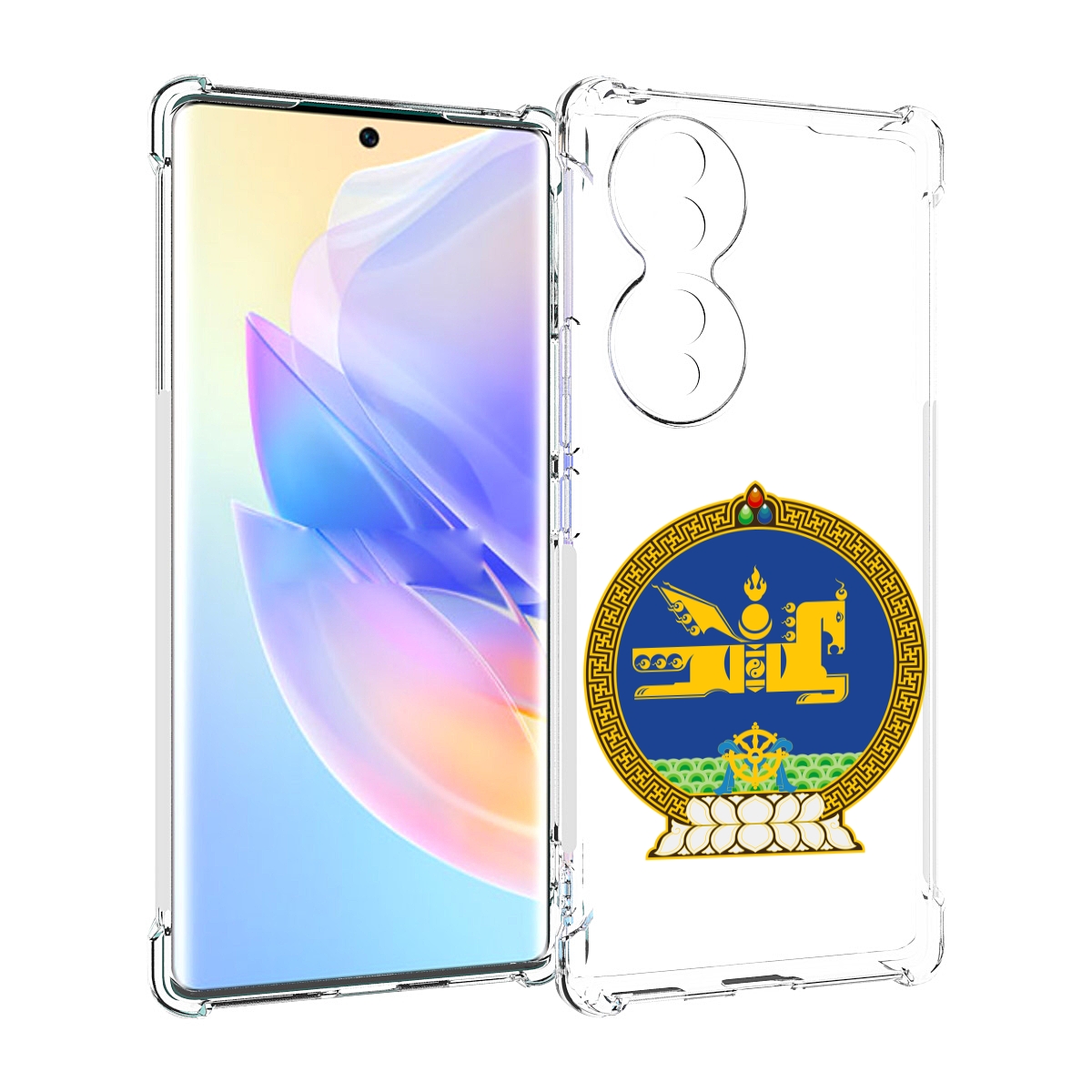 

Чехол MyPads герб-монголия для Honor 70, Прозрачный, Tocco