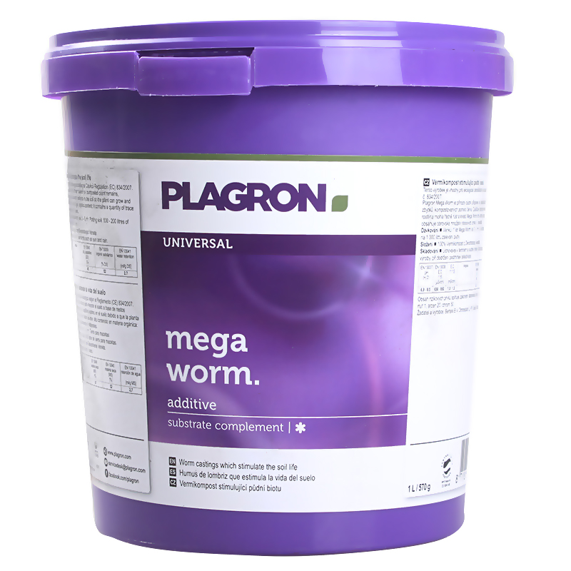 

Удобрение Plagron Mega Worm 1л, Mega Worm