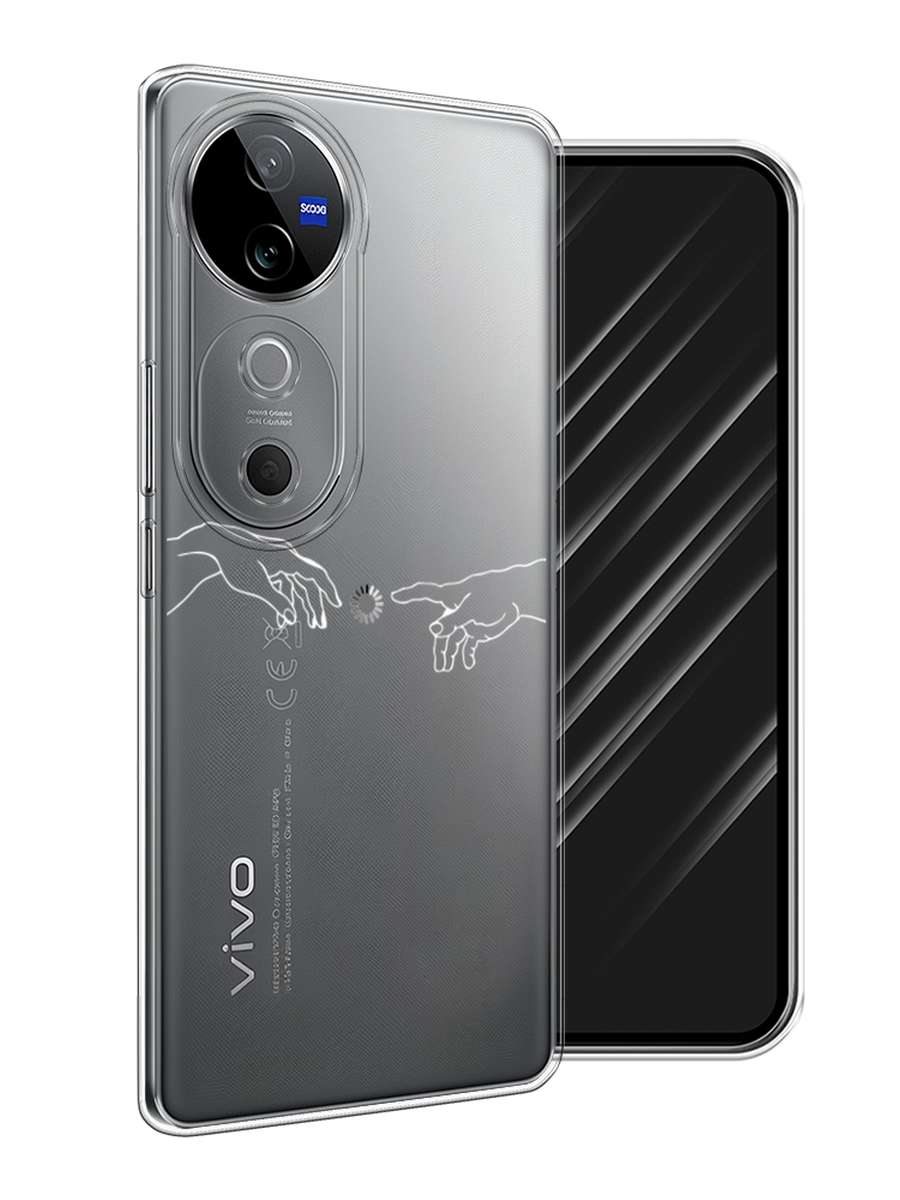 

Чехол Awog на Vivo V40 "Загрузка творения", Белый;серый;прозрачный, 2611450-1