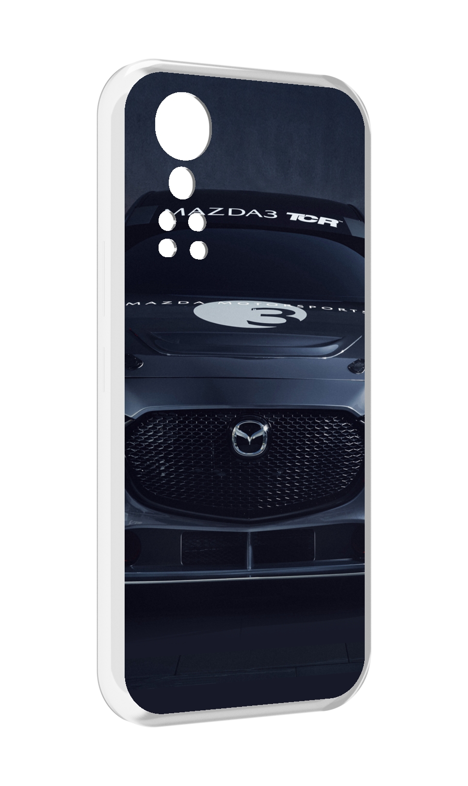 Чехол MyPads mazda мазда 3 для ZTE Axon 30 5G / Axon 30S