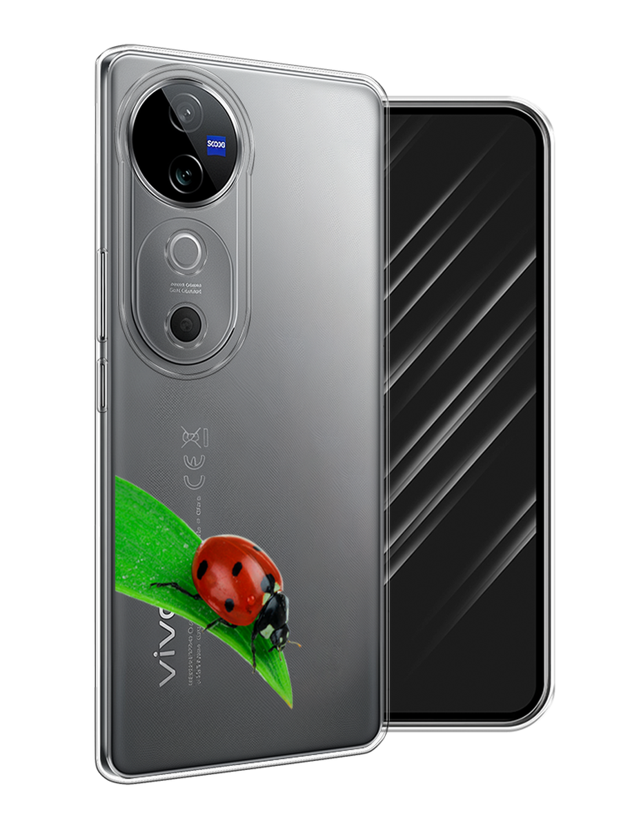 

Чехол Awog на Vivo V40 "На счастье", Белый;красный;зеленый, 2611450-1