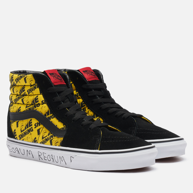 фото Кеды мужские vans x horror sk8-hi the shining черные 9 us