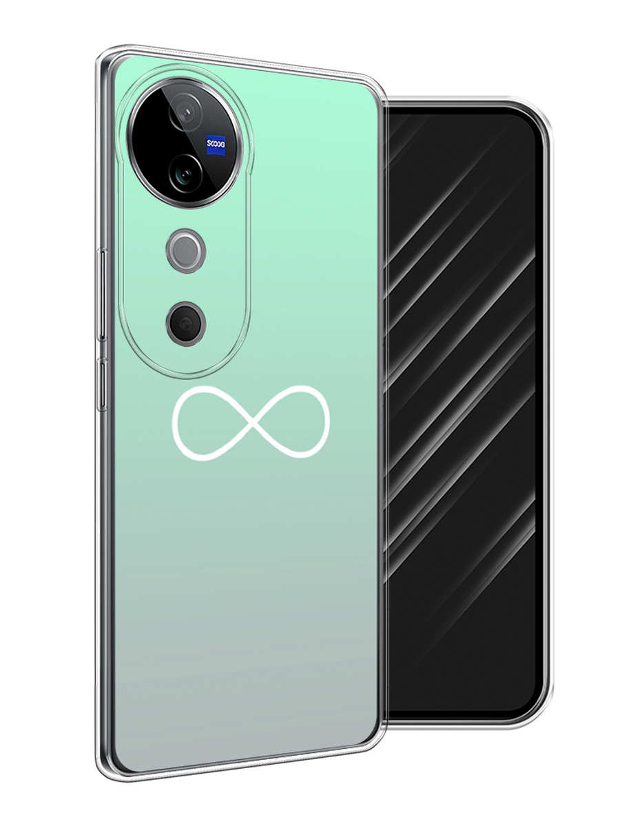 

Чехол Awog на Vivo V40 "Бесконечность от Тиффани", Бирюзовый, 2611450-1