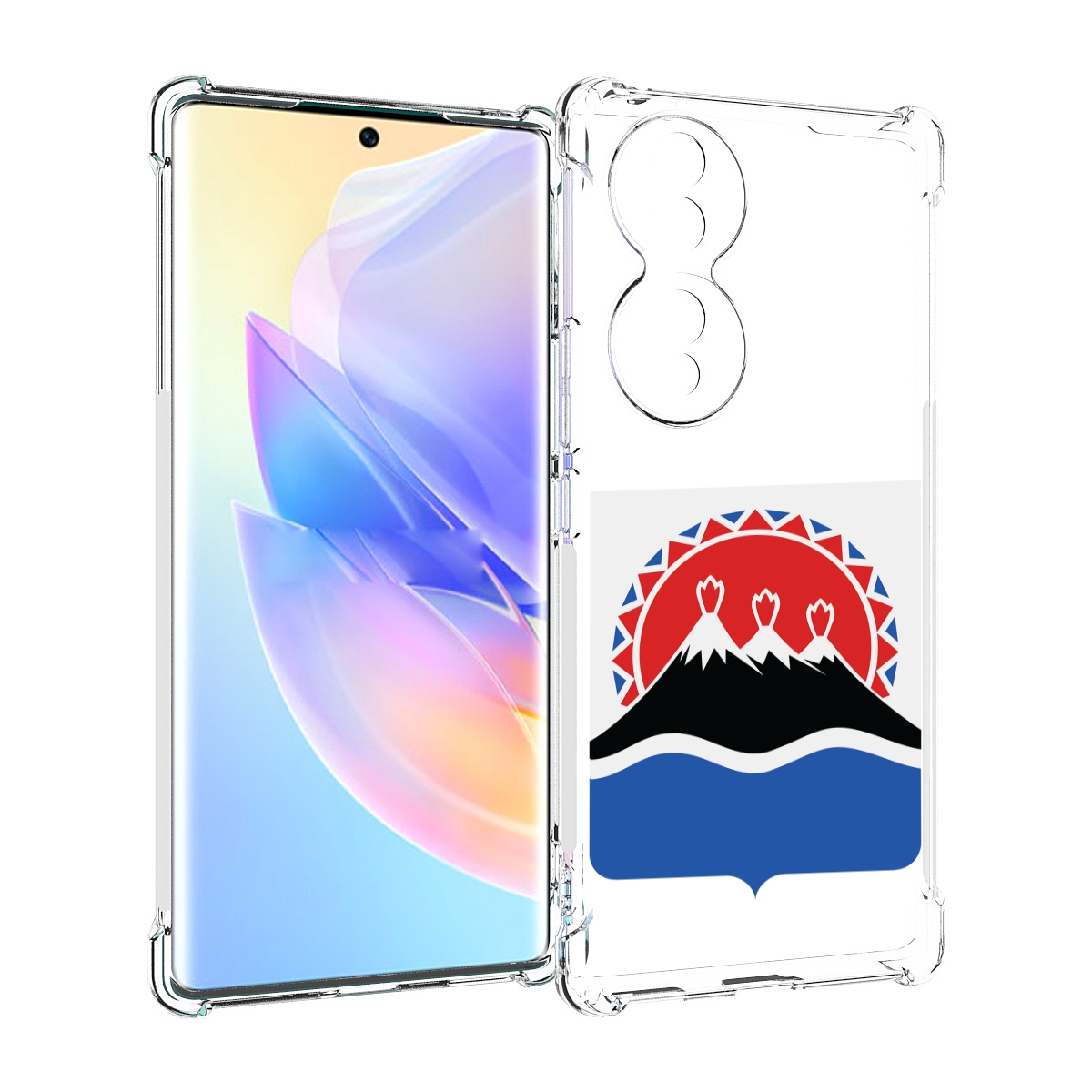 

Чехол MyPads герб-камчатскии-краи для Honor 70, Прозрачный, Tocco