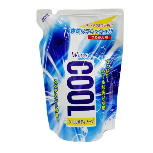 Мыло для тела Nihon Detergent с ментолом и ароматом мяты Wins Cool Body Soap 340г