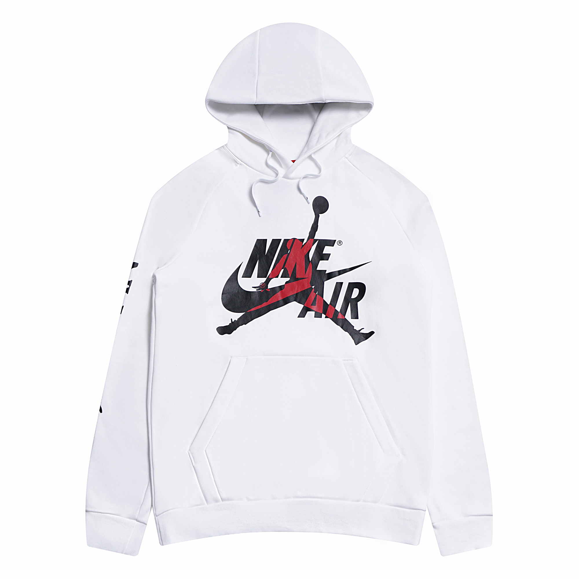 

Толстовка мужская Jordan Alphabet Logo белая XL, Alphabet Logo