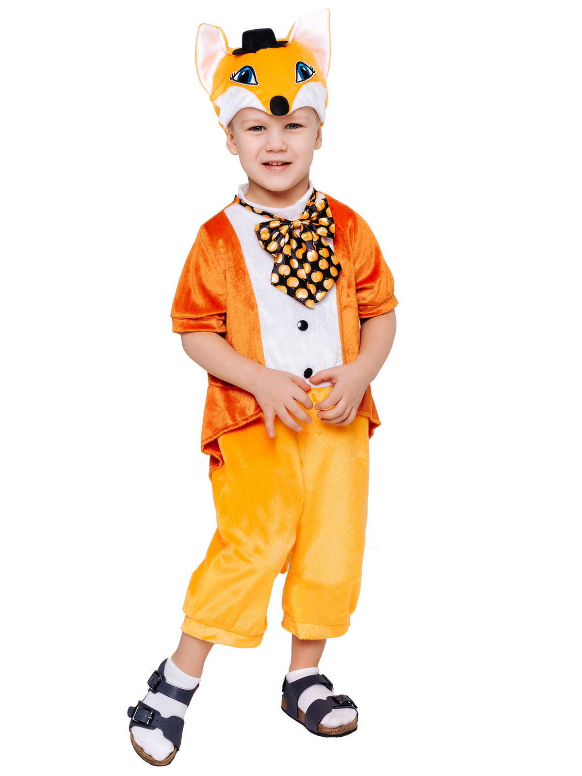 Карнавальный костюм Batik 938 к-19 Лисенок Фантик, оранжевый, 104