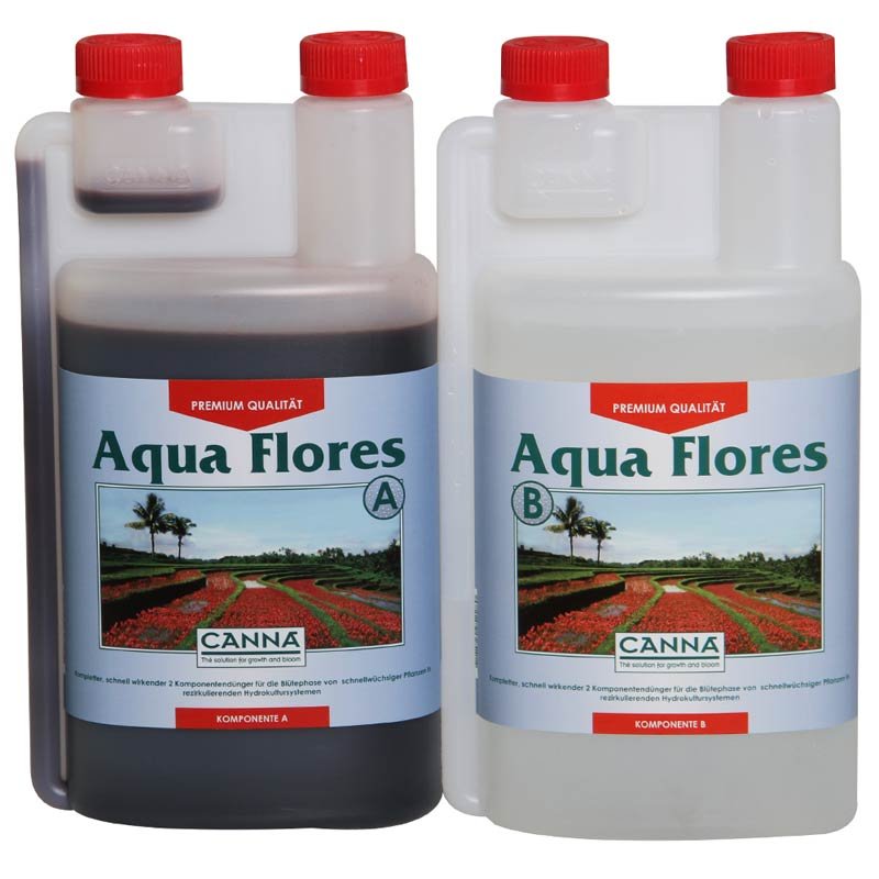 

Удобрение Canna Aqua Flores A+B, 1л, Aqua Flores A+B