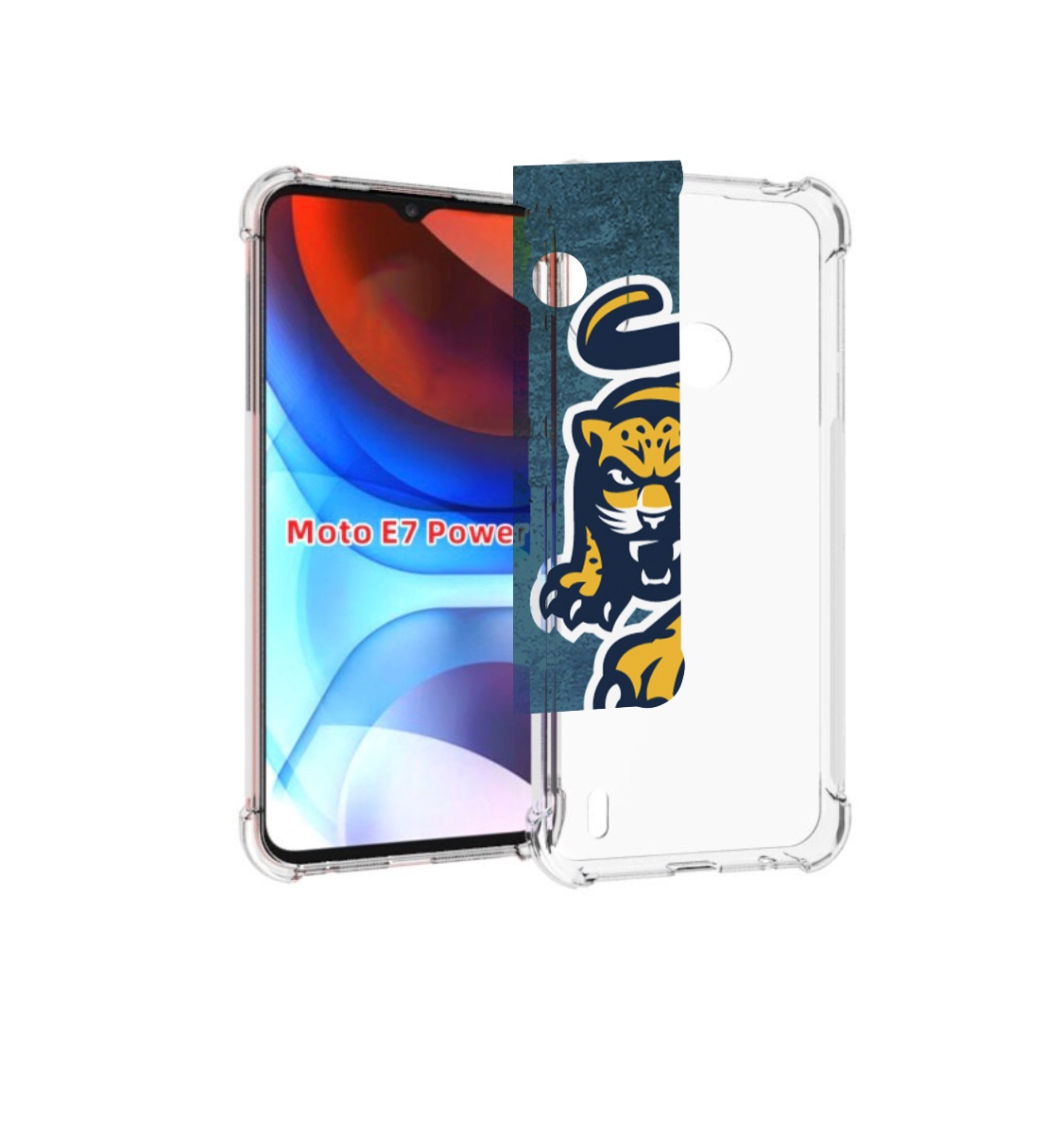 

Чехол MyPads хк сочи хоккеи для Motorola Moto E7 Power, Прозрачный, Tocco