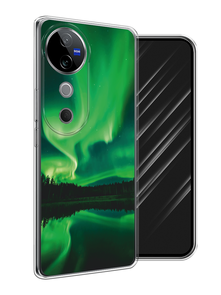 

Чехол Awog на Vivo V40 "Ночные пейзажи 7", Зеленый;черный, 2611450-1