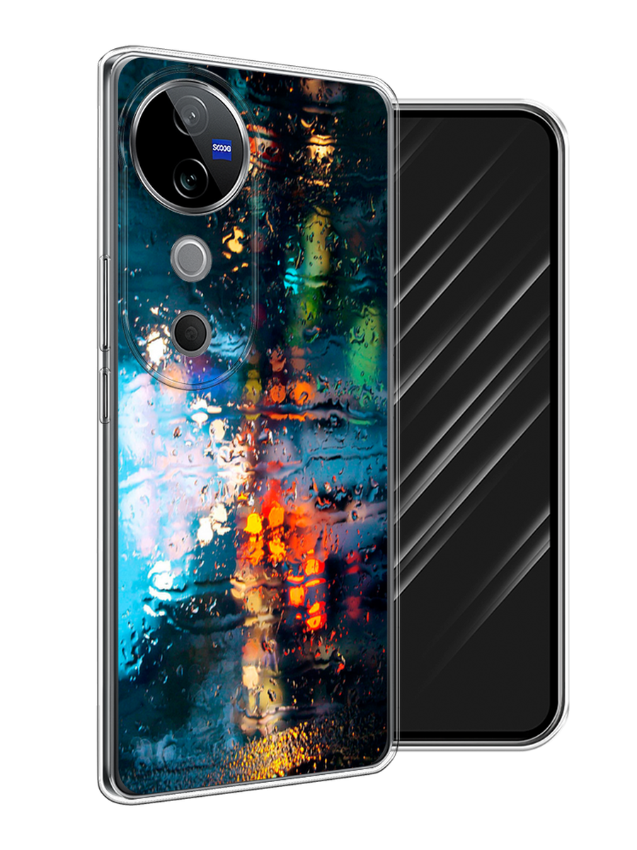 

Чехол Awog на Vivo V40 "Абстракция 28", Бирюзовый, 2611450-1