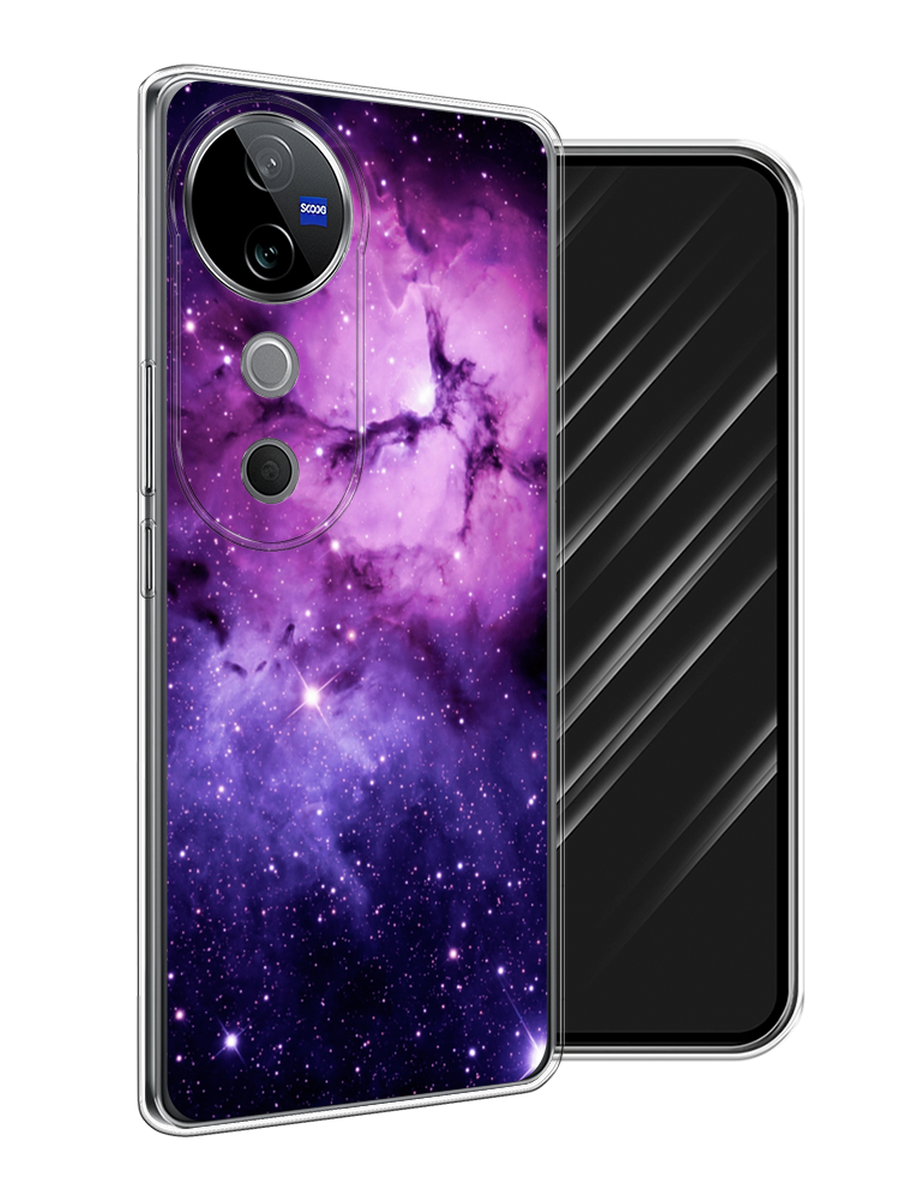 

Чехол Awog на Vivo V40 "Космос 18", Фиолетовый;черный;белый, 2611450-1