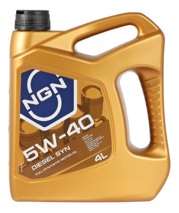 

Моторное Масло Ngn 5w-40 Cf/Sm Diesel Syn 4л V172085330