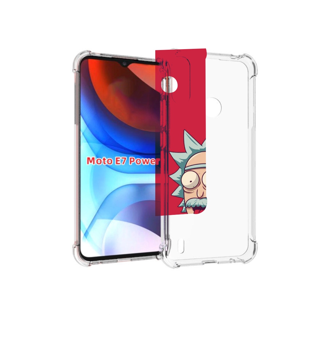 

Чехол MyPads формула энергии для Motorola Moto E7 Power, Прозрачный, Tocco