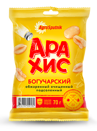 

Арахис Богучарские Богучарский жареный соленый 70 г