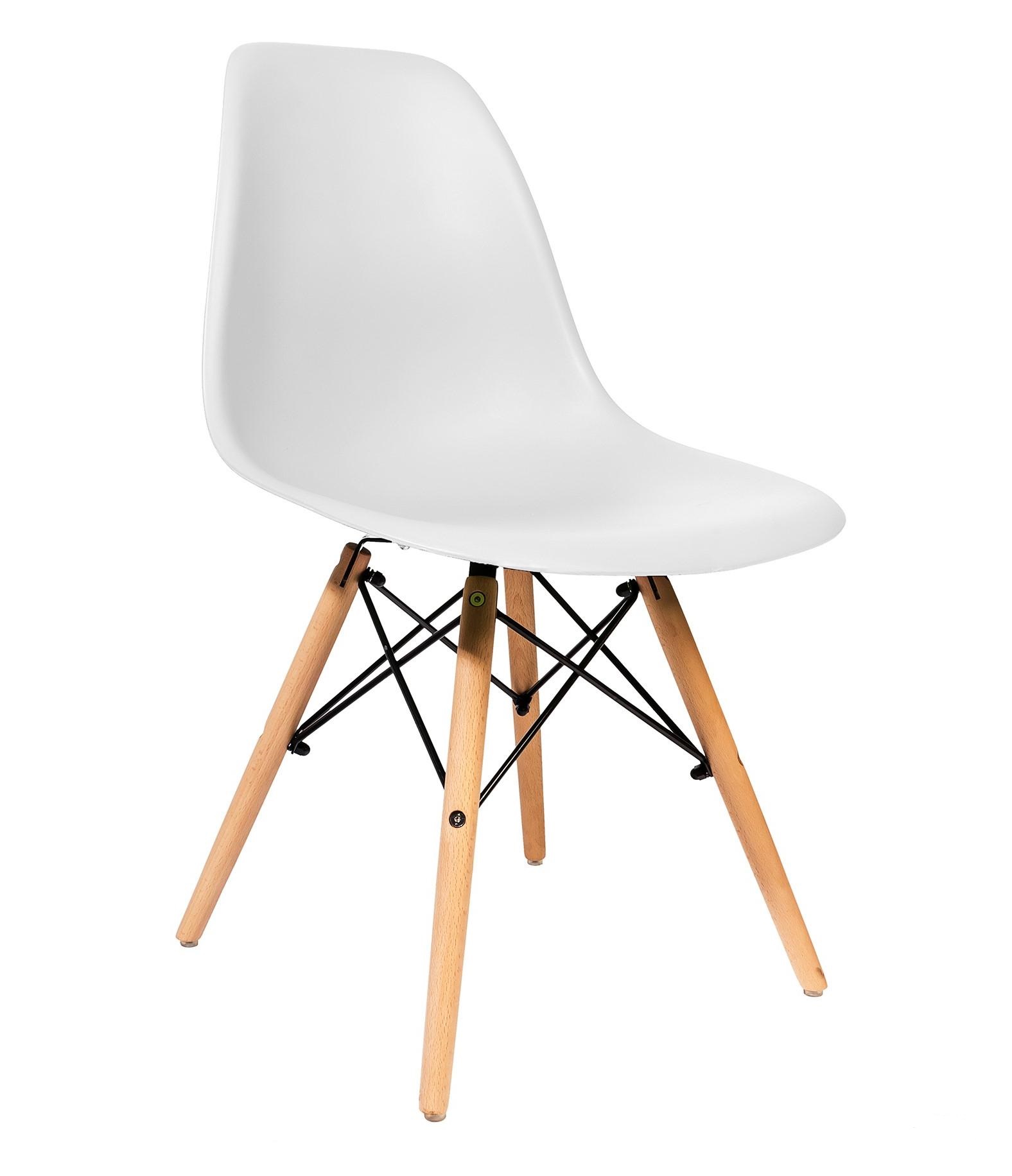 фото Стул stool group eames style dsw белый y801 white x1