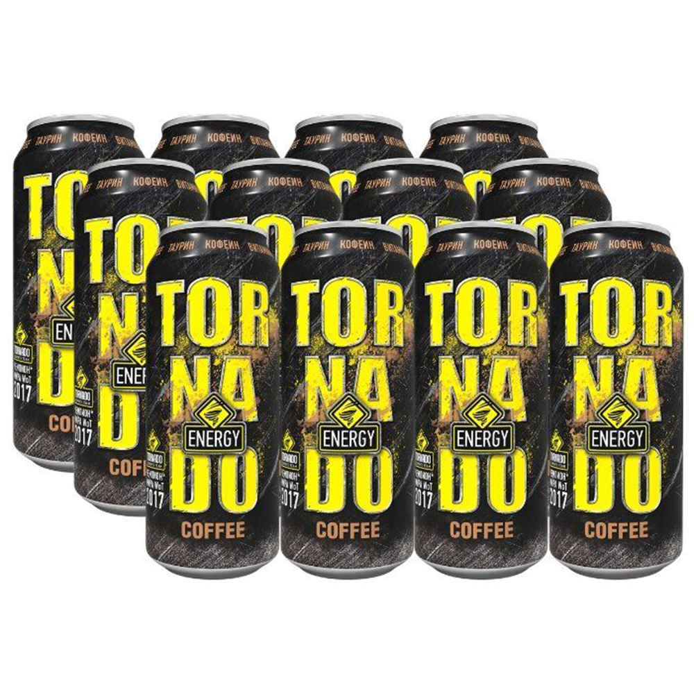 

Напиток Tornado Energy Coffee 12 шт по 0,45 л