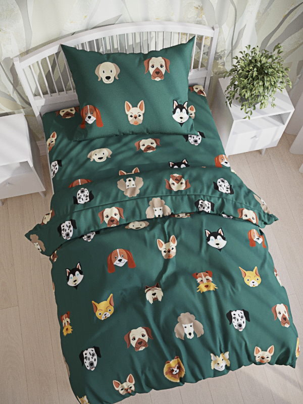

Постельное белье Котики Котики Dogs 1,5-сп