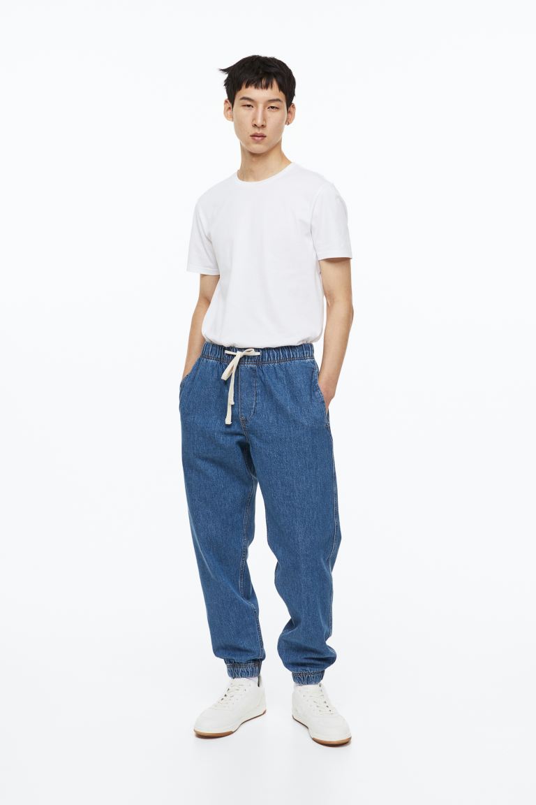 

Джинсы мужские H&M 1153653001 синие XL (доставка из-за рубежа), Синий, 1153653001