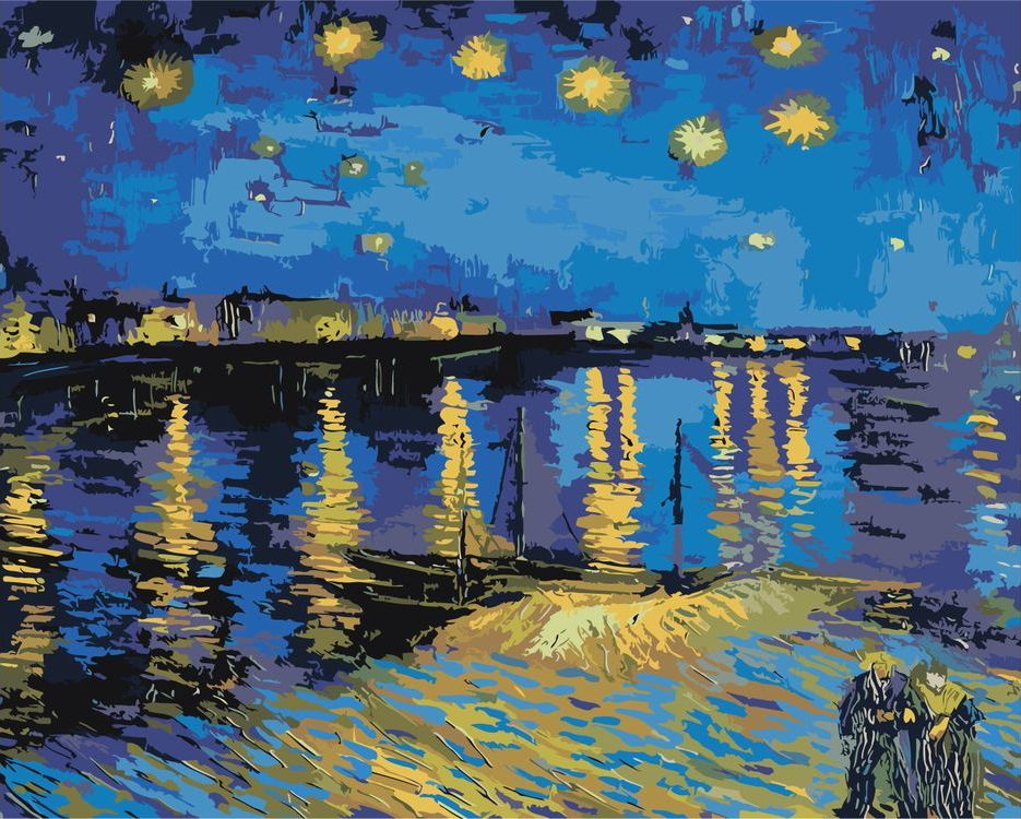 

Картина по номерам Живопись по Номерам Ясная ночь, 40x50, Ясная ночь
