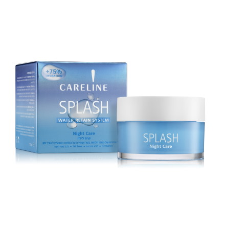 

Ночной крем для лица Careline, Splash, 50 мл