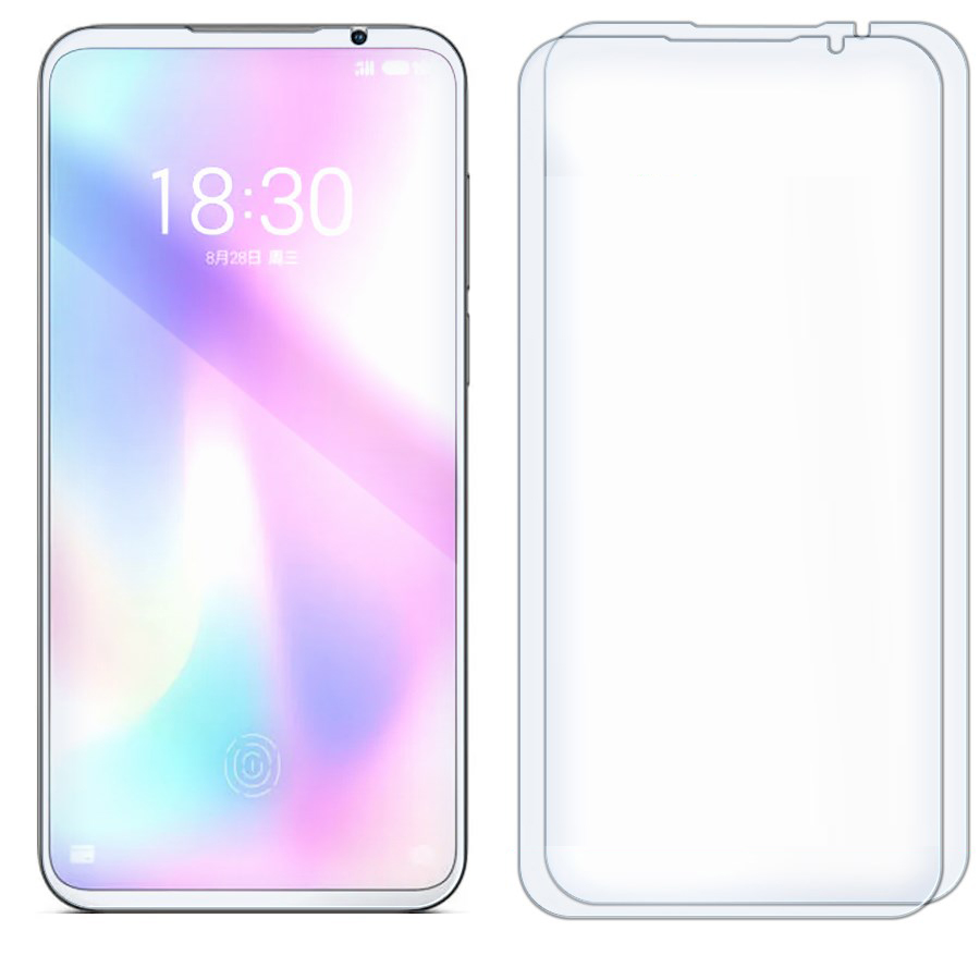 

Комплект из 3-x защитных гибридных стекол для Meizu 16S Pro