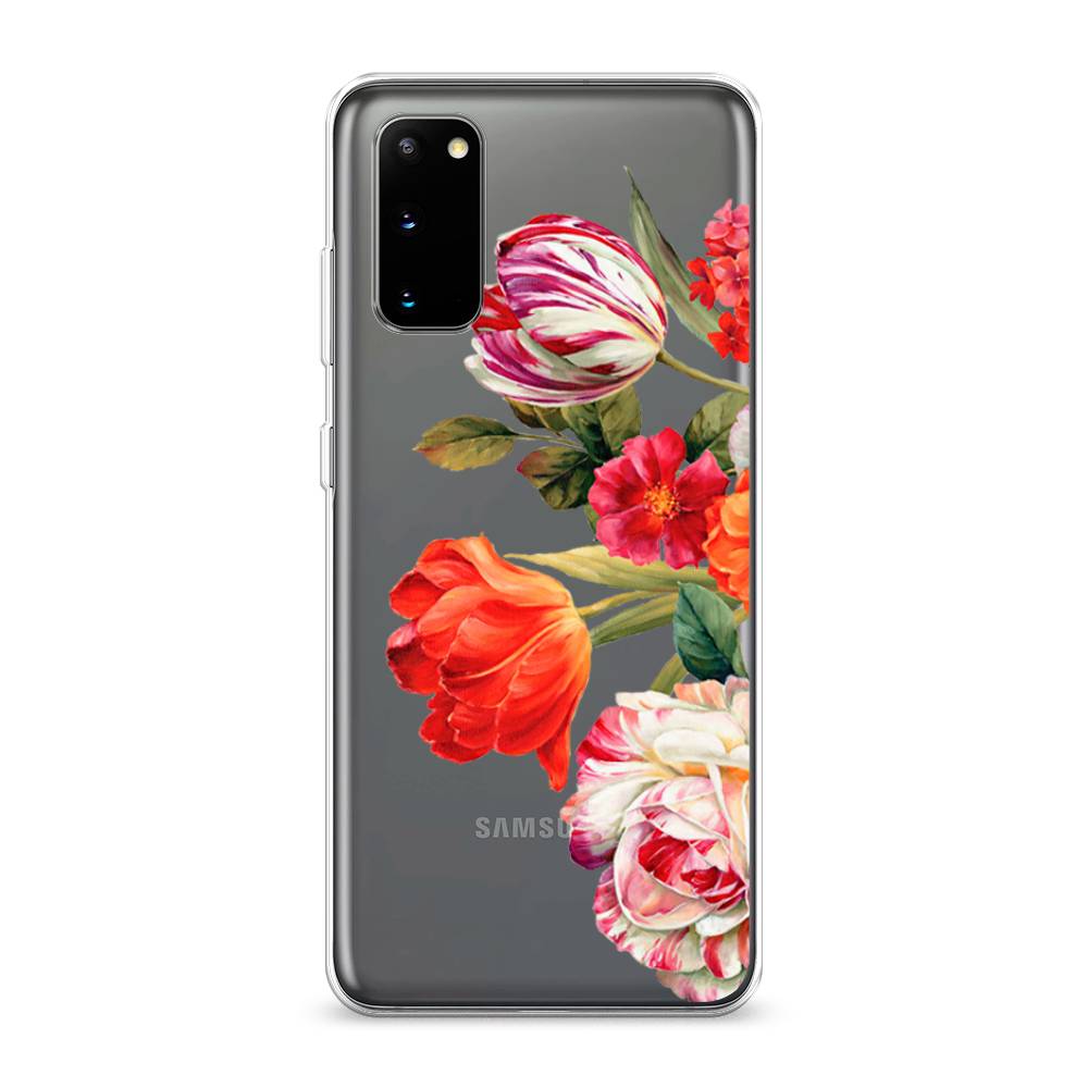 

Чехол Awog на Samsung Galaxy S20 "Весенний букет", Разноцветный, 29250-8