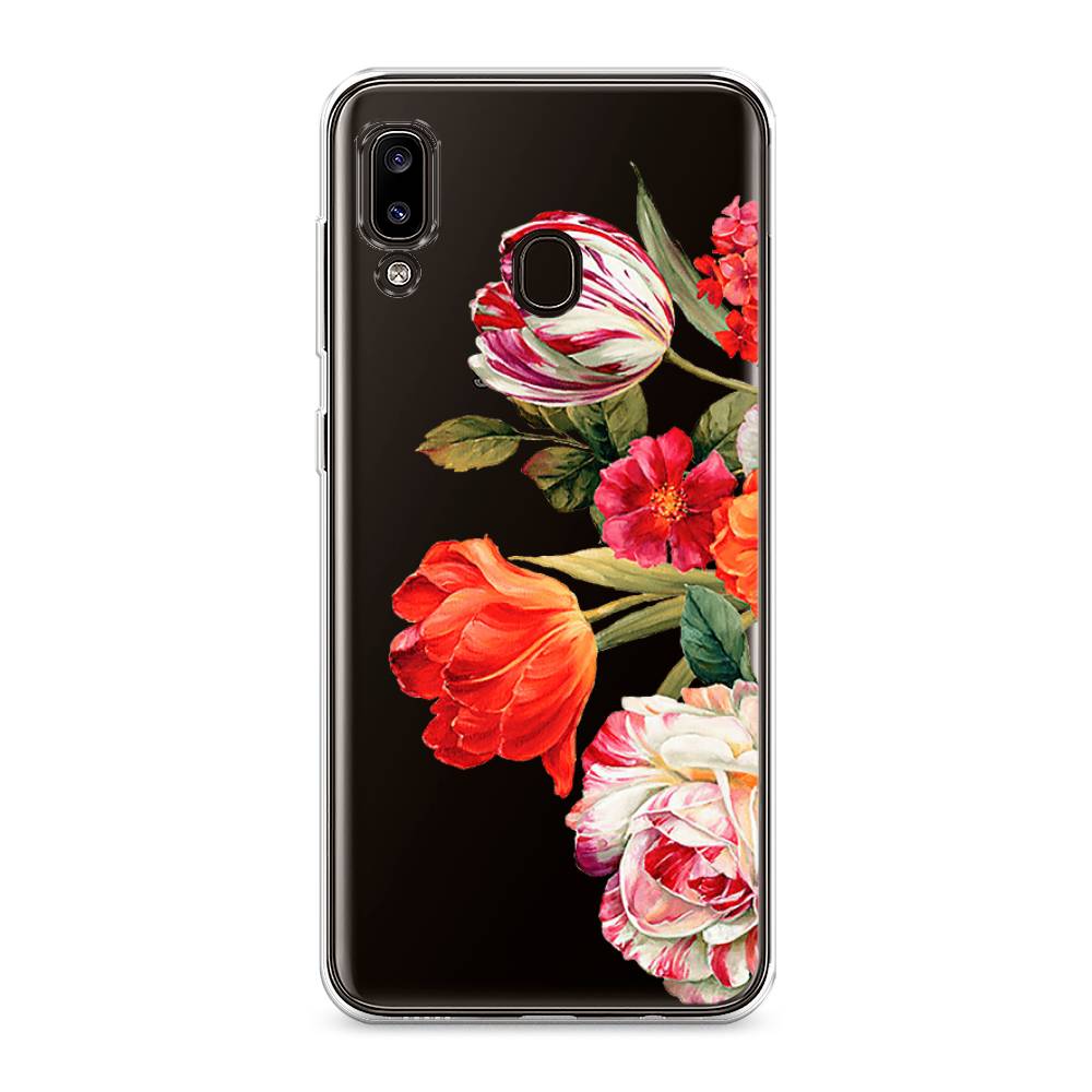 

Чехол Awog на Samsung Galaxy A30 "Весенний букет", Разноцветный, 27550-8