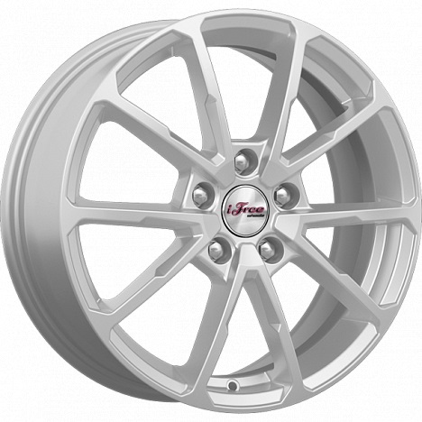 

Колесный диск iFree Skibidi (КС909) (Нео-классик) 6.5xR17 ET50 5*114.3 D66.1, Серебристый