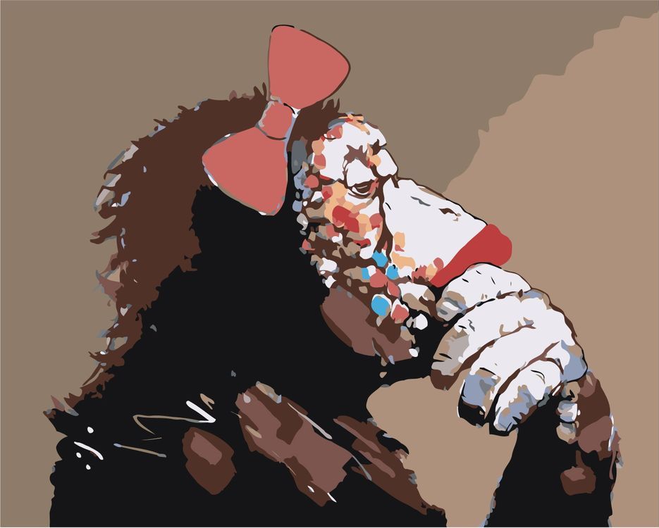 

Картина по номерам Живопись по Номерам Модница, 40x50, Модница