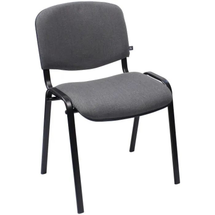 Офисный стул NOWY STYL ИЗО ISO black Ткань, Металл, Ткань, C 38 серый